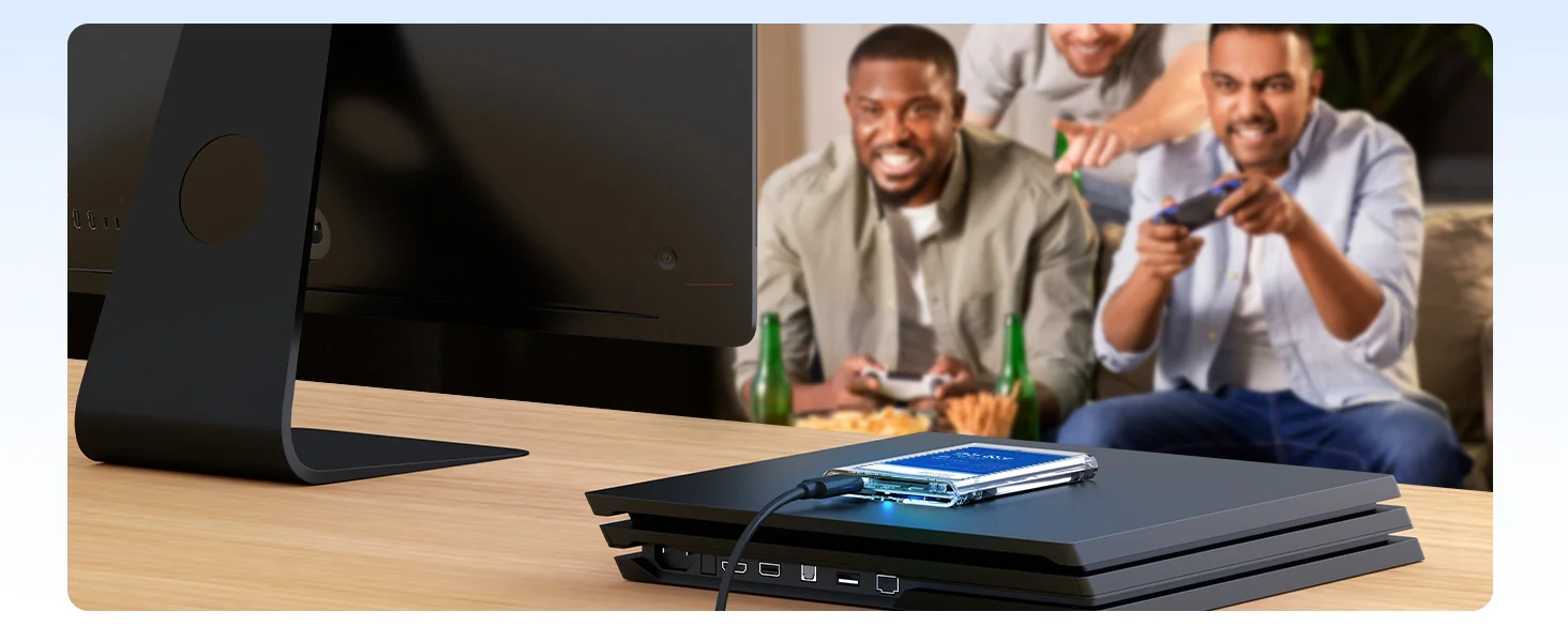 ORICO 2,5'' externes Festplattengehäuse USB 3.0 zu SATA III Werkzeugloses, transparentes Festplattengehäuse für 2,5 Zoll 7 mm 9,5 mm SATA HDD SSD – Detail 15