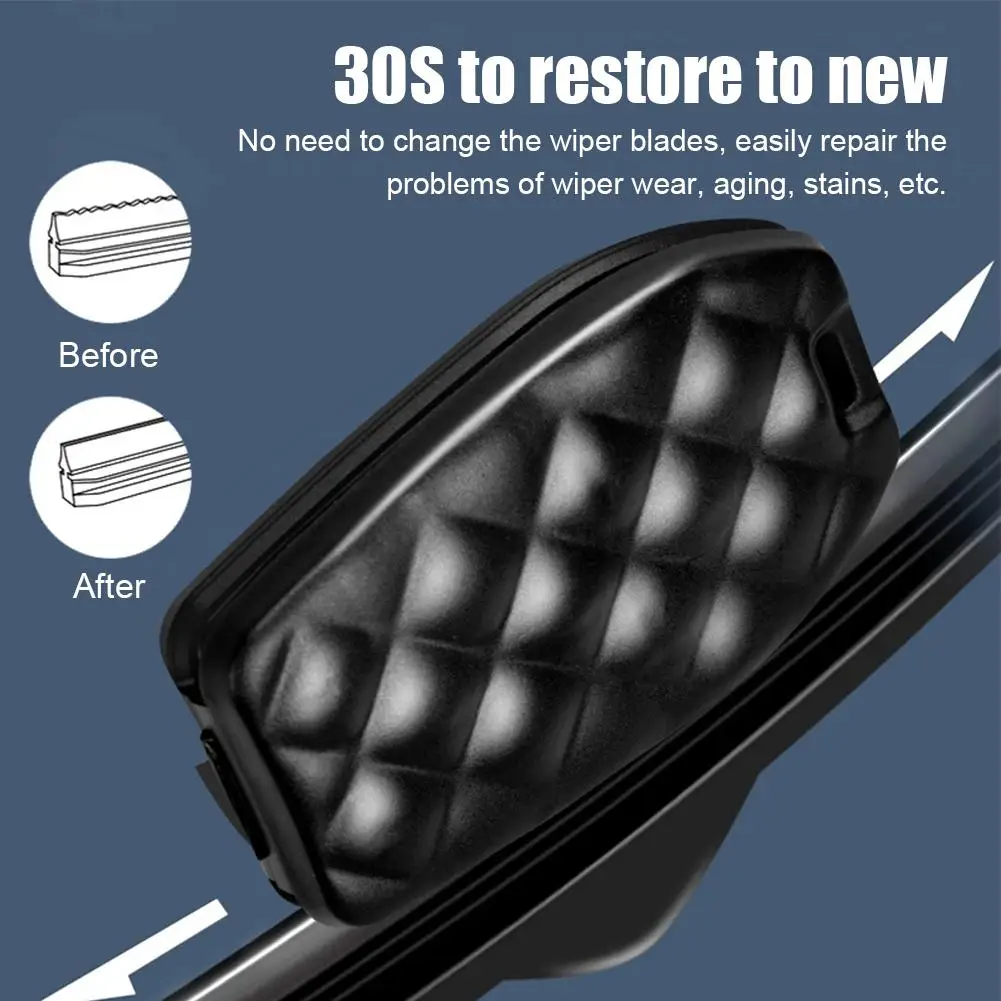 Easy-To-Use Car Windshield Wiper Sharpener-Efficient Cleaning & Repair Tool For Enhanced Visibility Accessories Amagi