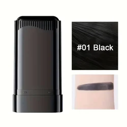 Instant Hair Color Stick with Comb - Easy Gray Coverage & Long - Lasting Temporary Dye (01Natural black)