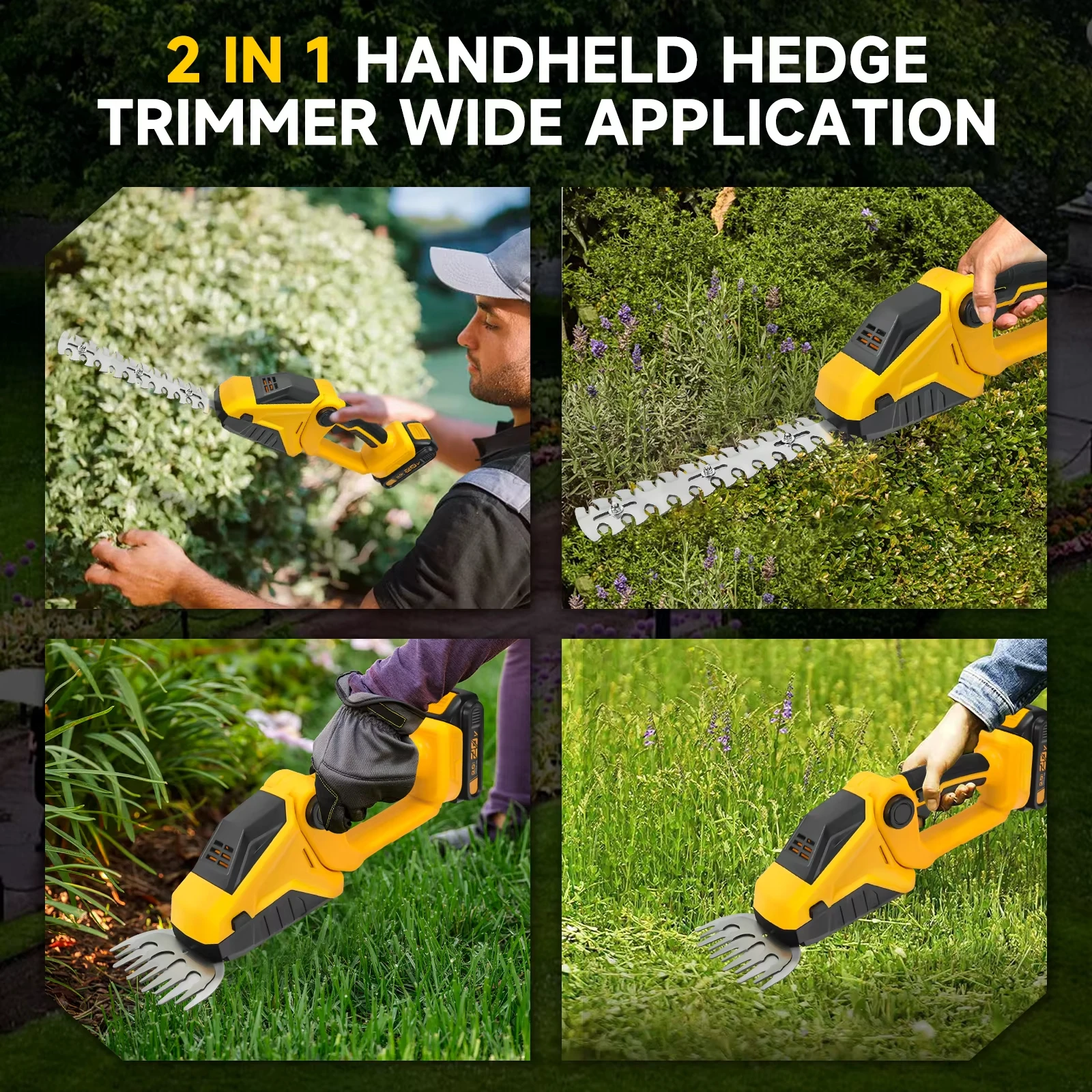 Cordless Hedge Trimmer Kit 6