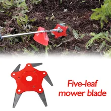 

Free shipping Knife head grass cutting Cross-border special for lawn mower accessories brush cutter blade weeding garden