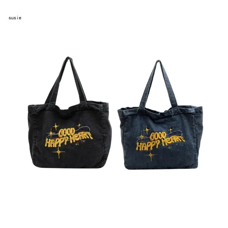 

X7YA Shoulder Bag Shopping Bag Tote Handbag Fashion Bag for Women Girl Book Bag