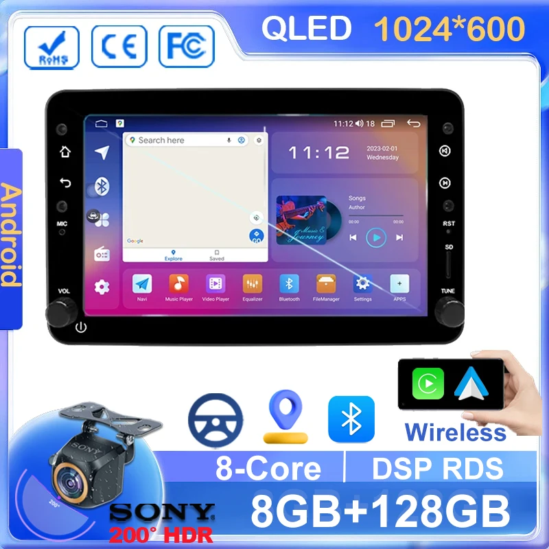 

Android для Alfa Romeo 159 автомобиль Brera Spider Sportwagon Carplay автомобильный DVD Автомагнитола стерео головное устройство мультимедийный плеер GPS навигация