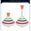 Classic Spinning Tops Toy Press Rotate Sound Light Music Gyroscope Music Light Gyro Toys With LED Flash Light For Children Kid 4