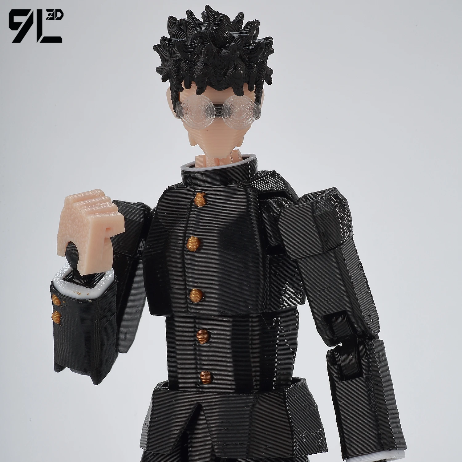 9L3D 인쇄 더미 13 다중 관절 관절 Daitan-d? 애니메이션 피규어 K?uraken Super-Charged Ver 액션  피규어Collectible Gifts-Freehip.co.kr