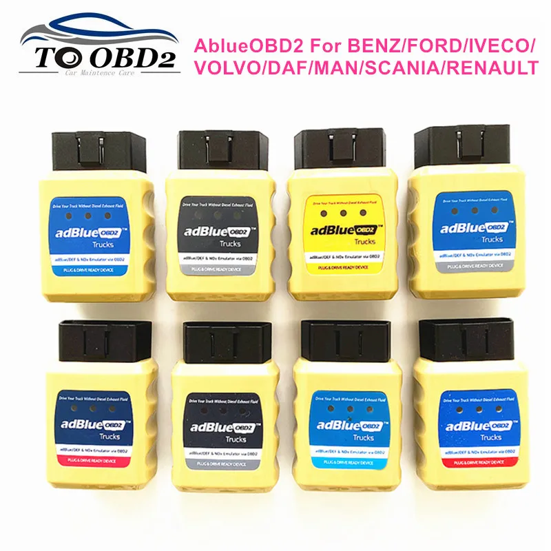 

AdBlue Emulator NOX Emulation AdblueOBD2 Plug&Drive Ready Device Adblue OBD2 For IVECO/DAF/MAN Truck Heavy Duty