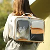 cat bag Cats Backpack transporter for cats Double shoulder pet backpack, crossbody bag,15KG can withstand weight,large space 3