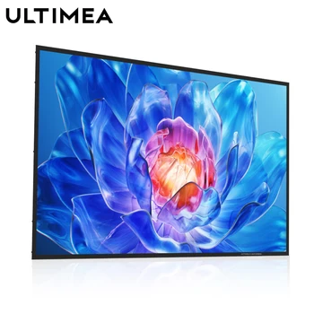 ULTIMEA Photon E-ALR Portable Projection Screen 16:9 4K HD Enhanced Ambient Light-Rejecting Screen For Outdoor, Home Theater 1