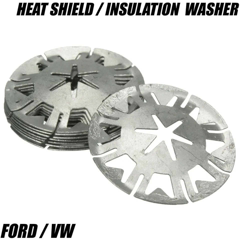 20 Clip Per Scudo Termico Auto In Metallo - Diametro 30mm, Per Volkswagen, Skoda, Audi - 2