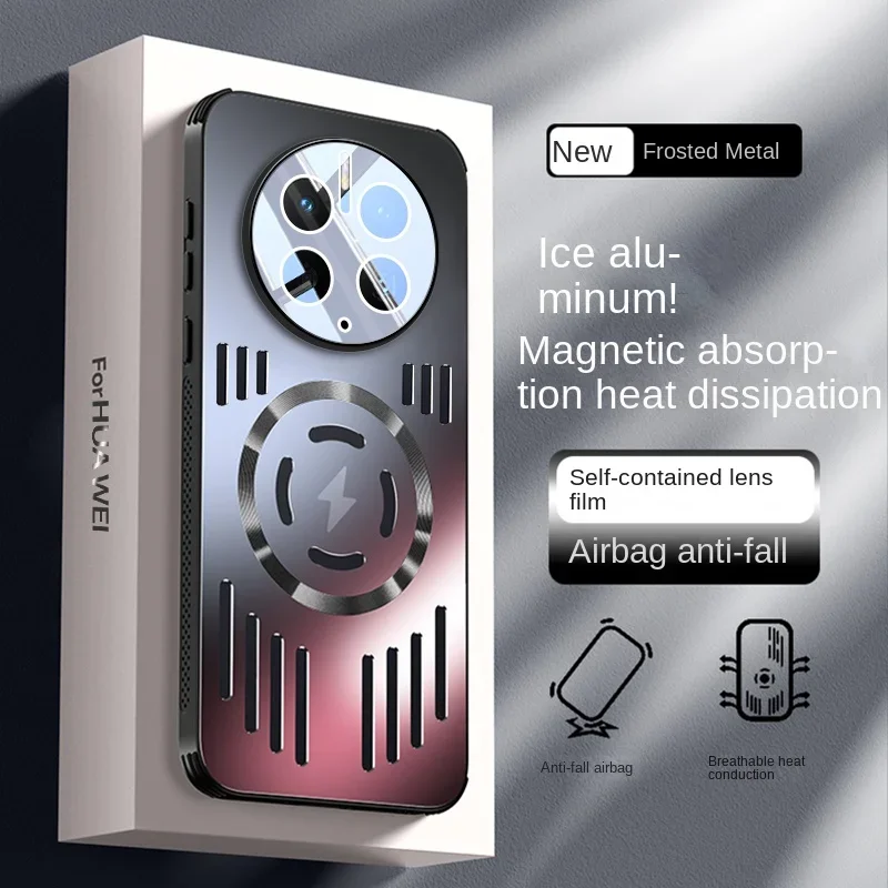Enhanced Product Title: 

Durable Metal Wireless Charging Protective Case with Heat Dissipation
