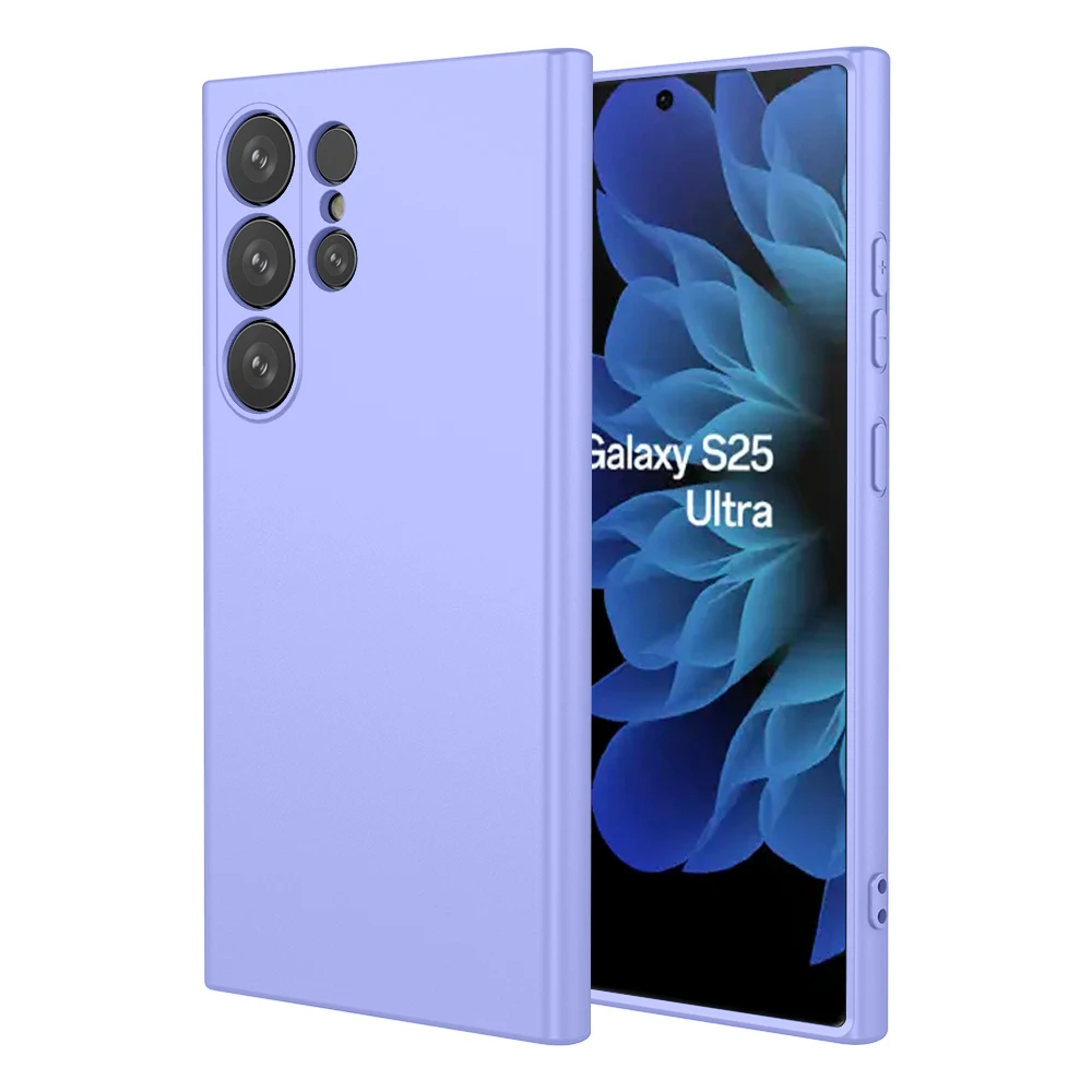 Ultra Slim Rubber Case with Microfiber Lining - Rugged Armor Silicone Case