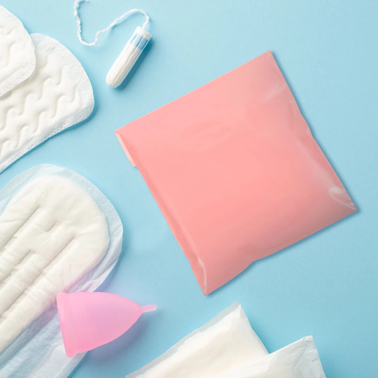 

Hygiene Bag Period Pad Sanitary Napkin Holders Tampon Organizer Portable Bags Disposal Womens Pouch Pink Handbags