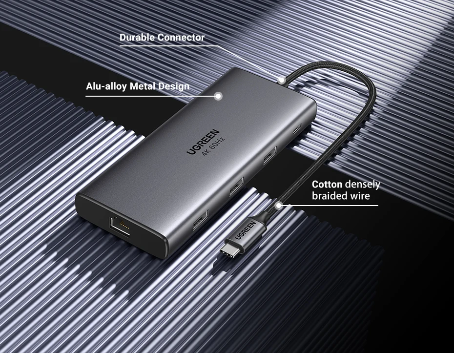C para HDMI RJ45 Ethernet PD100W para