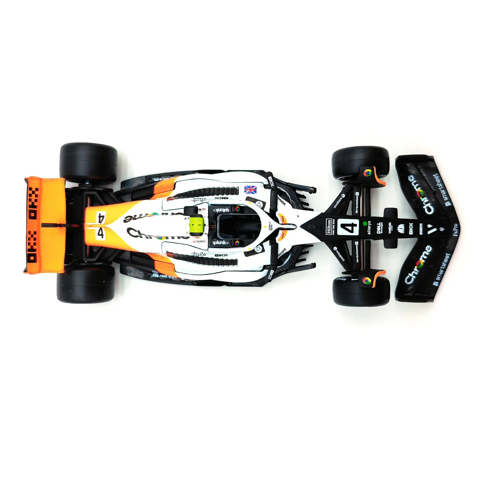 Bburago 1:43 NEW 2023 McLaren F1 Team MCL60 4# Lando Norris 81# Oscar Piastri Formula One Alloy Super Toy Die cast car model 6