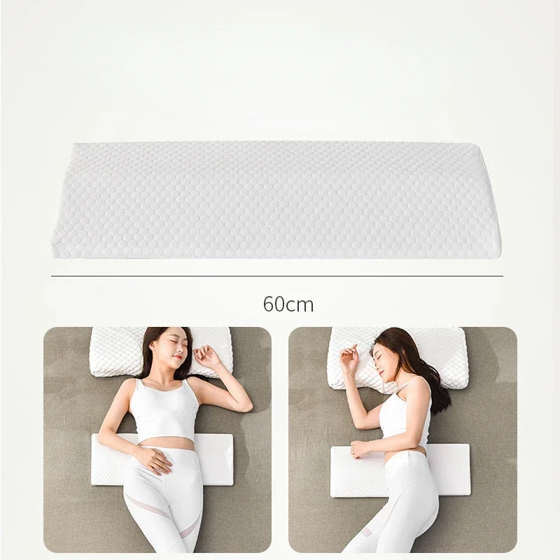Memory Foam Lumbar Pillow for Pregnant Women Orthopedic Triangle Waist Back Support Cushion Slow Rebound Comfort Relief 2
