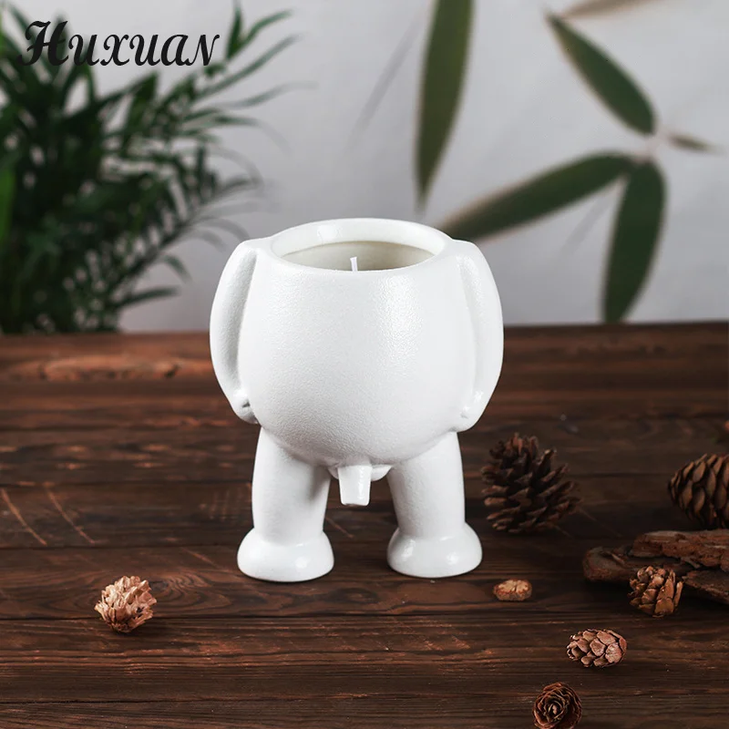 Piss Plantenbak - Grappige Plas Vaas Bloempot 13,5 Cm Wit - Novelty Plant Pot