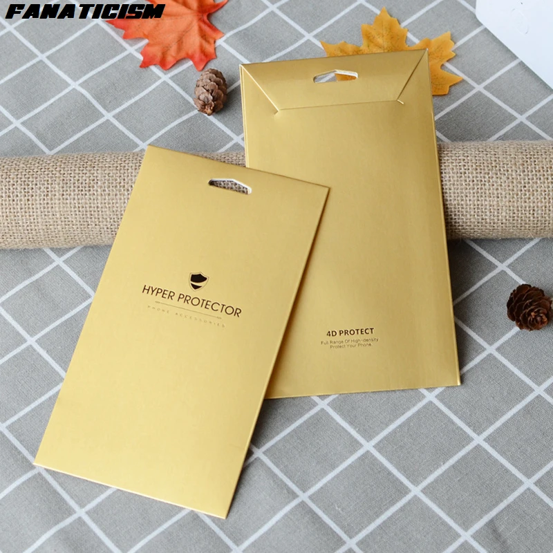 Scatola Di Imballaggio Universale Per Sacchetti Di Cartone, Adatta Per Iphone 15, 14, 13 Pro Max, Redmi, Oneplus, Pellicola Salvaschermo In Vetro Temp