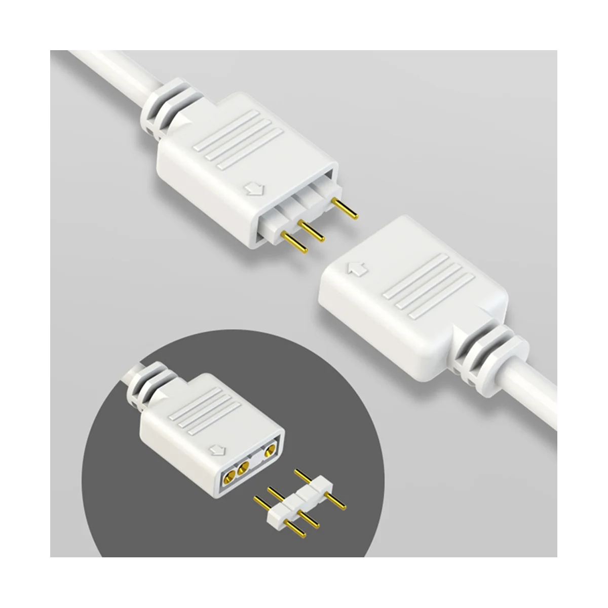 

5-в 3-контактный Удлинительный кабель для компьютера, материнская плата, кабель-удлинитель, разветвитель ARGB, черный