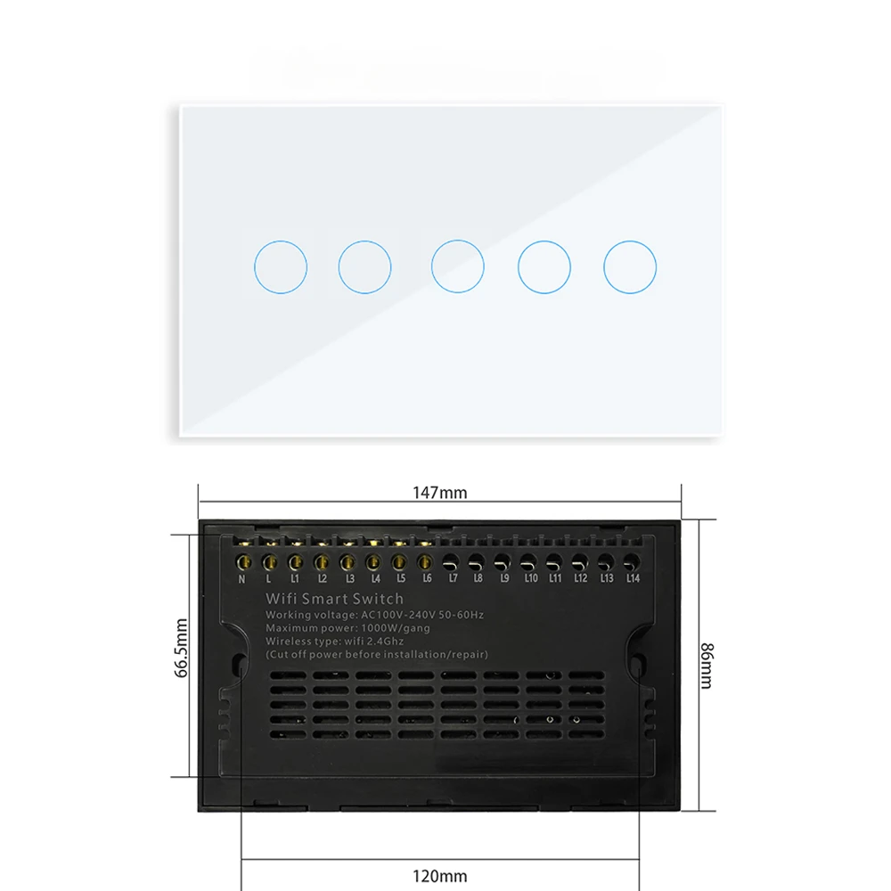painel de toque sem fio, painel de