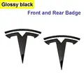 Glossy black-2pcs