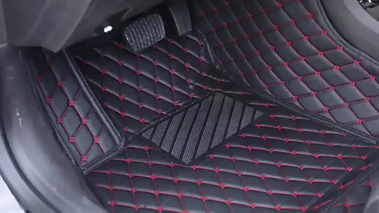 Car Floor Mats For Citroen C5 Aircross 2018~2022 Leather Mat Durable Pad Auto Rugs Carpets Interior Parts Accessories 2019