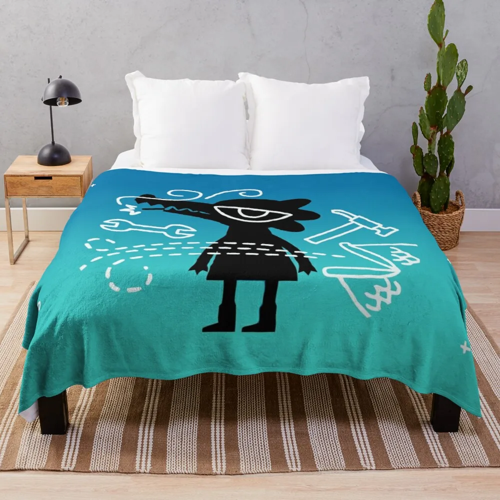 

Night in The Woods Bea Throw Blanket Blanket For Travel Light Sleeping Bag Blanket