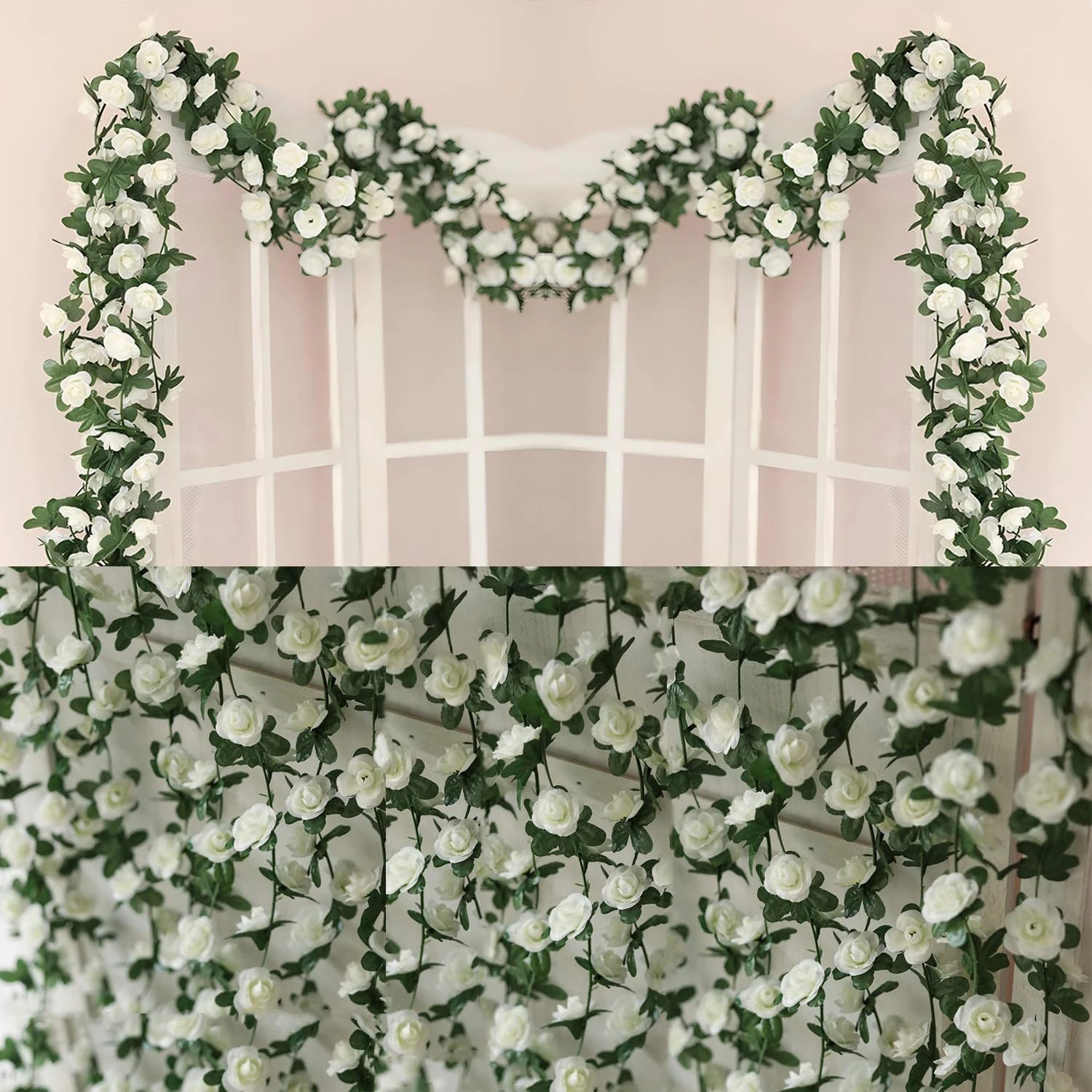 Artificial Rose Flower Garland 1