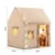 Kid Toys Tent Princess Castle Play House Cubby Children Small House Folding indoor Play tent Baby Tent Metal Frame No Light Ball 6