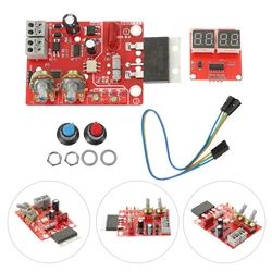 Adjustable Spot Welding Controller Welder Board PCB Circuit DIY Equipment Panel Time Current Machine 40A 100A Digital Display
