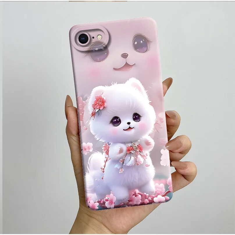 Aesthetic Soft Slim Silicone Phone Case with Full Bumper Protection