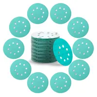 45/30/15Pcs 5 Inch 125MM 8 Holes 60 to 2000 Grits Hook and Loop Polyester Film Sandpaper Sanding Disc Abrasive Polishing Tools 1