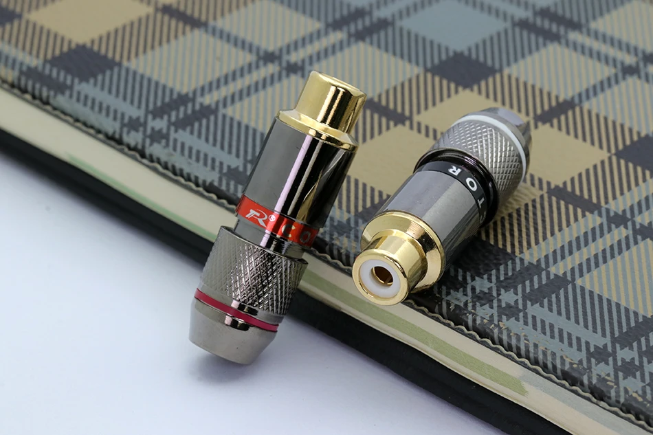 amplificador de alto-falante banhado a ouro, soquete