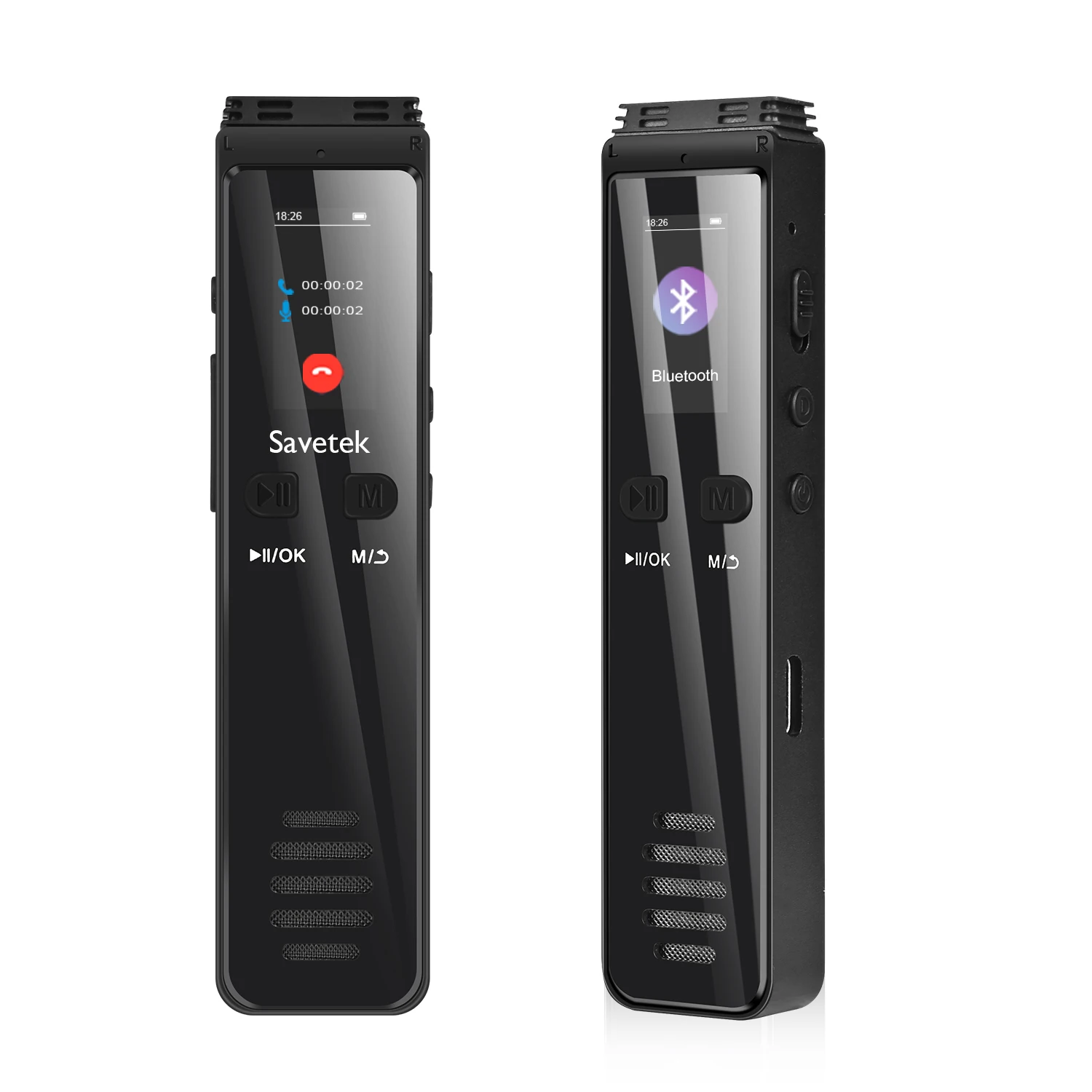 64GB Voice Recorder Savetek Audio Voice Activated 32GB USB Pen.