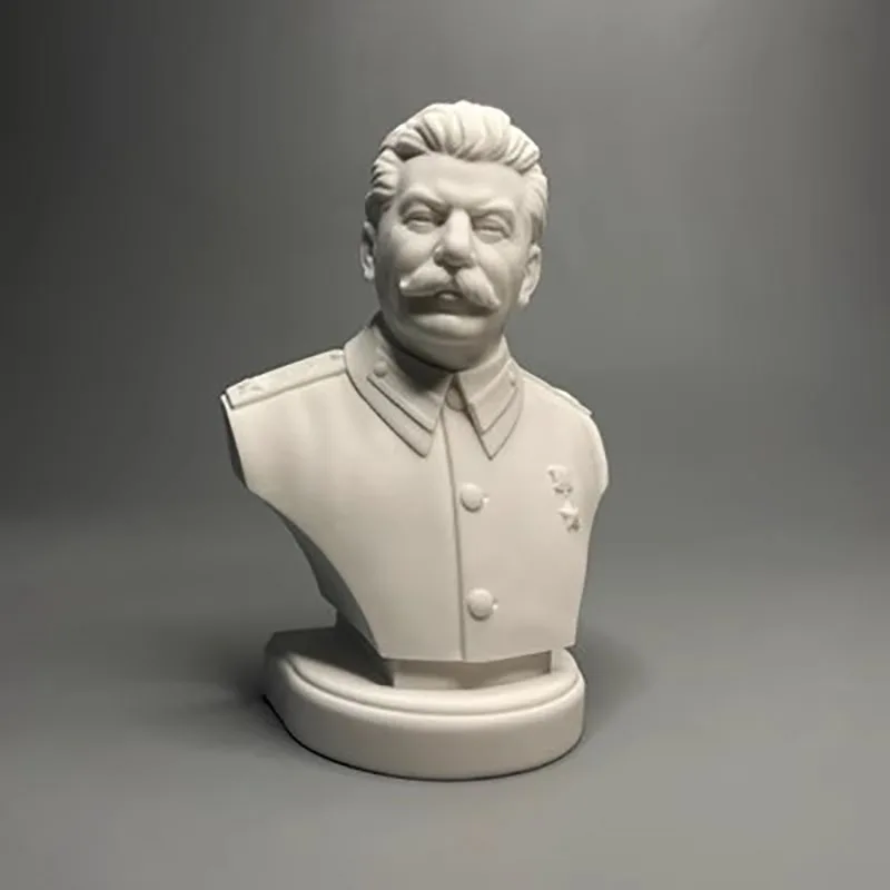 Stalin-Soviet Model Gypsum Figure Sculpture, Great Sculpture, Office, Study, Wine Cabinet, Art Decoration