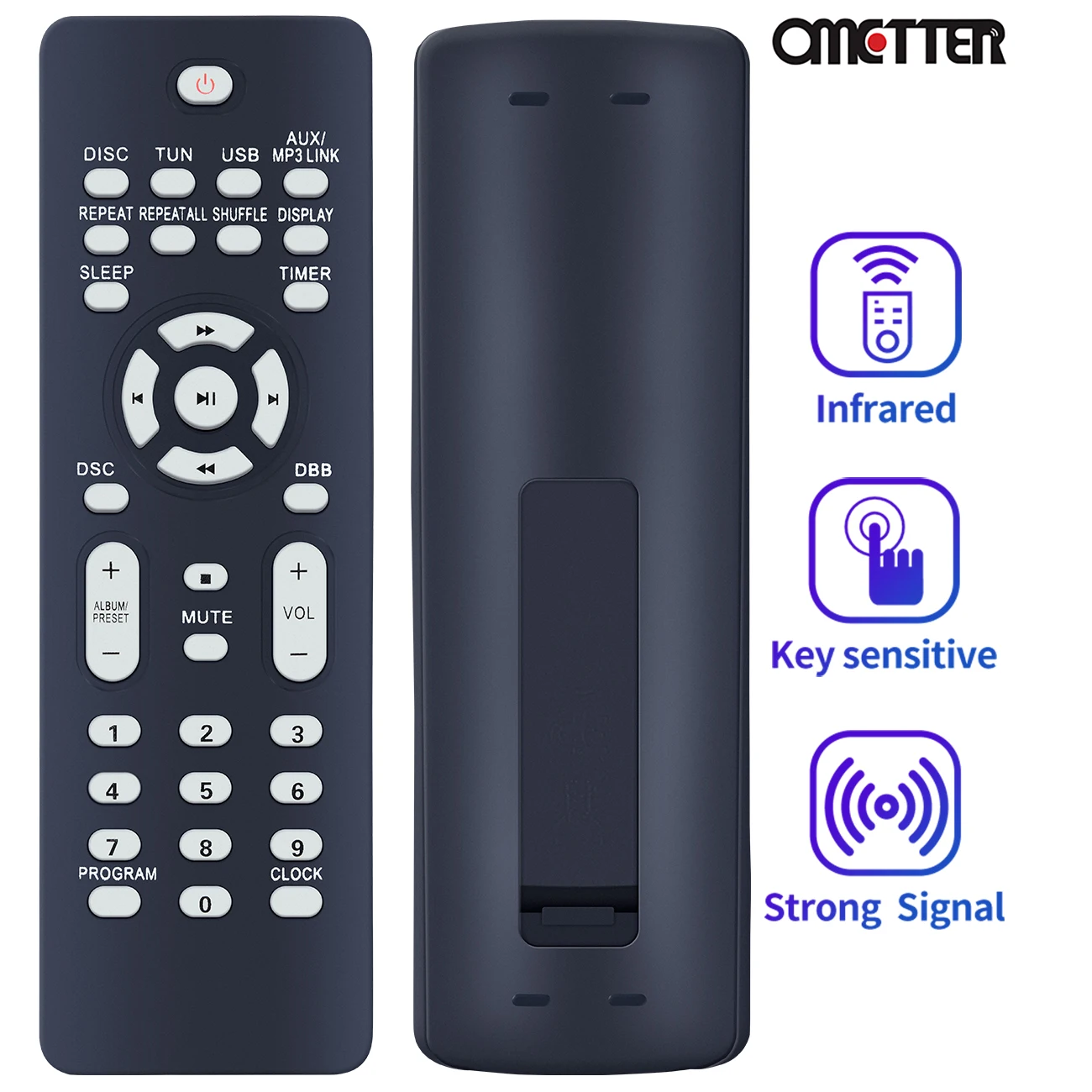 

Дистанционное управление RC2023637/01 313923818211 для стереосистемы Philips FWM387/12