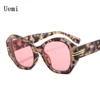 2022 New Fashion Retro Irregular Frame Sunglasses For Women Men Vintage Oversized Trending Shades UV400 Ins Popular Eyeglasses 1