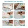 Cordless Electric Vacuum Bag Sealer Pump, Portable USB Charge Vacuum Compression Machine for Food Clothes Storage Bags 5
