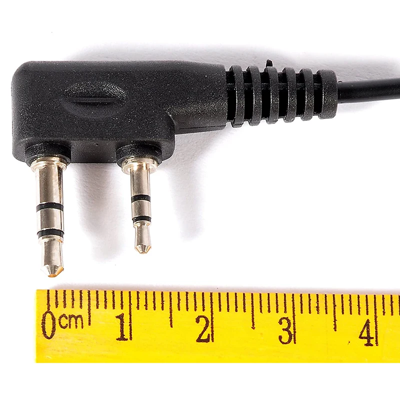 RISENEK D Shaped Headset Earpiece for Baofeng Walkie Talkie UV-5R,UV 5R,3R Plus,B5,B6,BF888S, Kenwood TK3101 TK2312