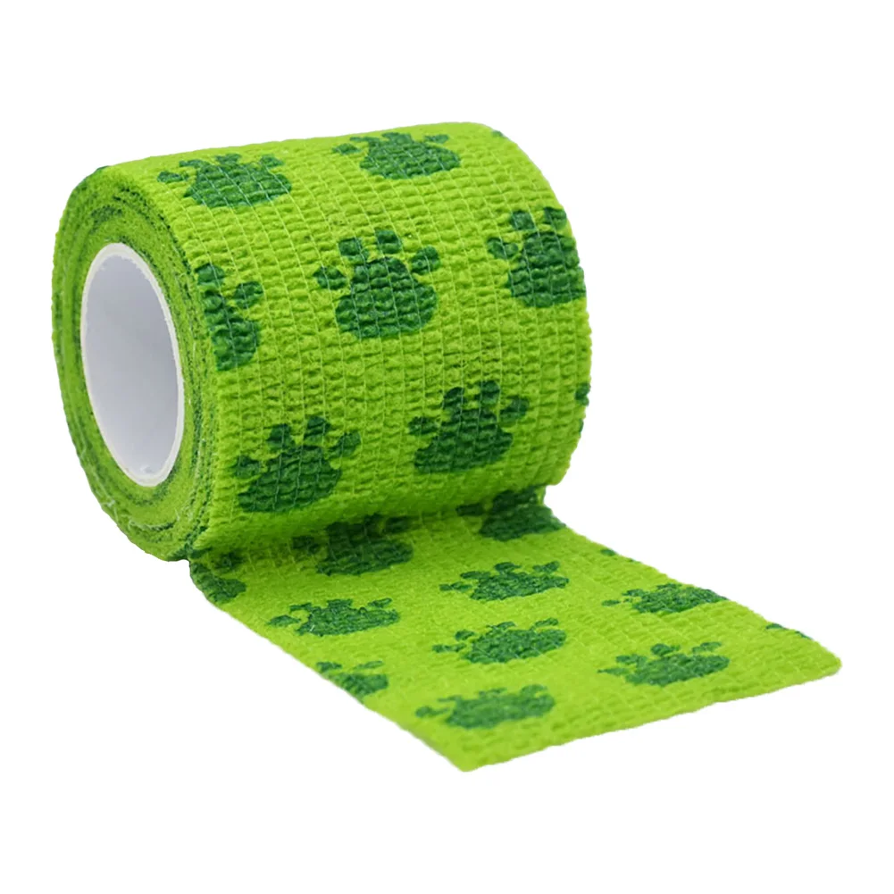 6Pcs Sports Protective Bandage Self-Adhesive Non-Woven Pet Bandage Wear Resist Cohesive Guard for Dog Cat Horse Pet