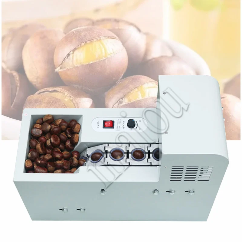 

Automatic Chestnut Cutting Machine Chestnut Opening Machine Chestnut Mouth Incision Machine 220V 390W