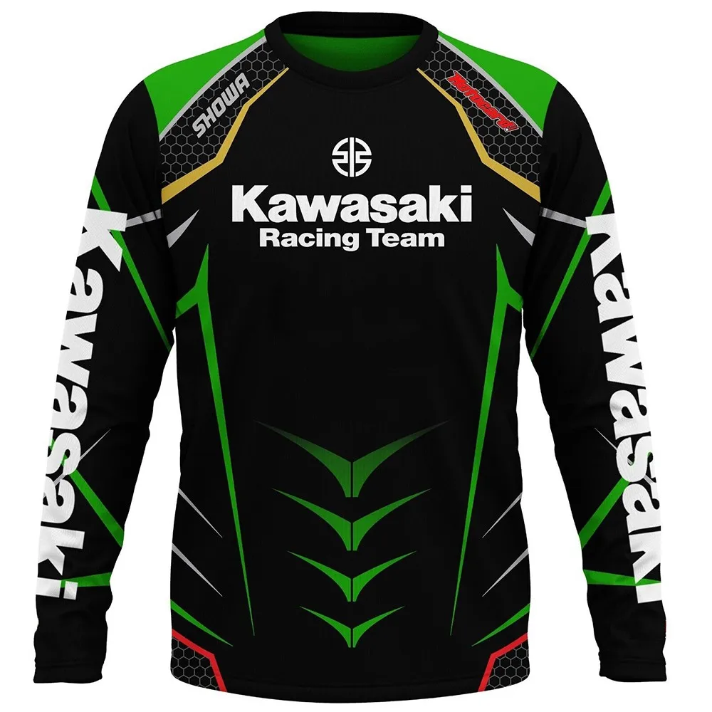 パ*リ様 【新品】Kawasaki モトクロス Tシャツ4枚セット L XL カワサキパーツ/ウエア＆グッズオンラインショップオリジナル