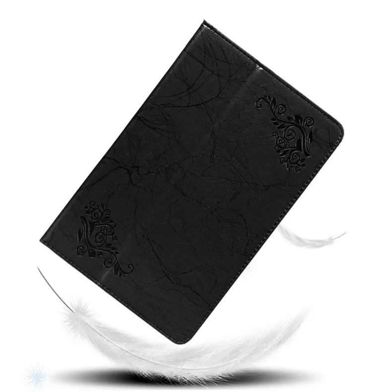 Embossed Magnetic Cover Case with Hand Strap