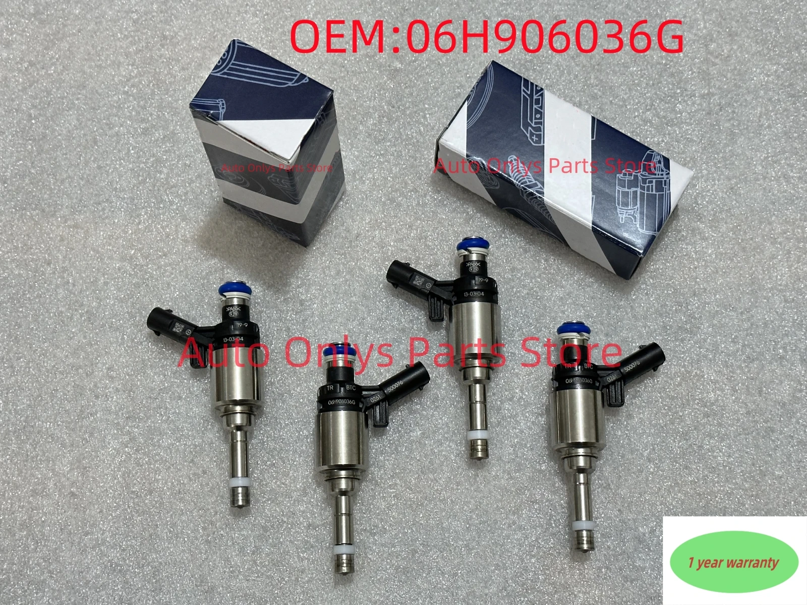 

4X Fuel injector High quality 06H906036G For Volkswagen BEETLE CC EOS PASSAT PASSAT CC TIGUAN JETTA2.0T L4 06H906036E 06H906036P