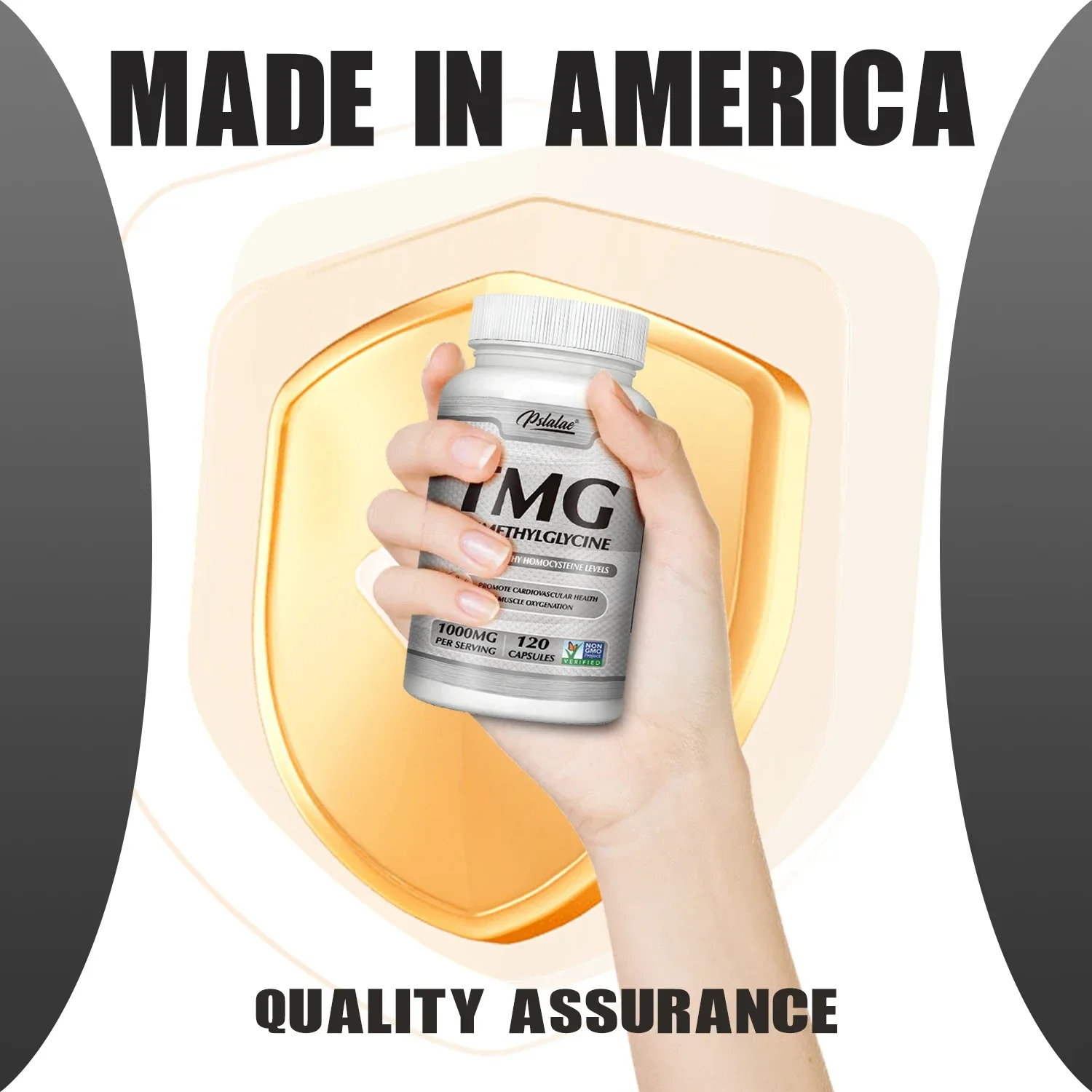 TMG Betaine Anhydrous Supplement for Liver Heart Health Gluten Free Non GMO