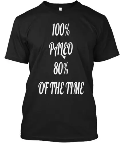 

Футболка 100paleo80ofthetime, Сделано в США, размер от S до 5XL