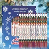 Christmas 12pcs Lip Liner Set - Long lasting waterproof - Easy to paint lip outline ideal for everyday use and festive wear 1