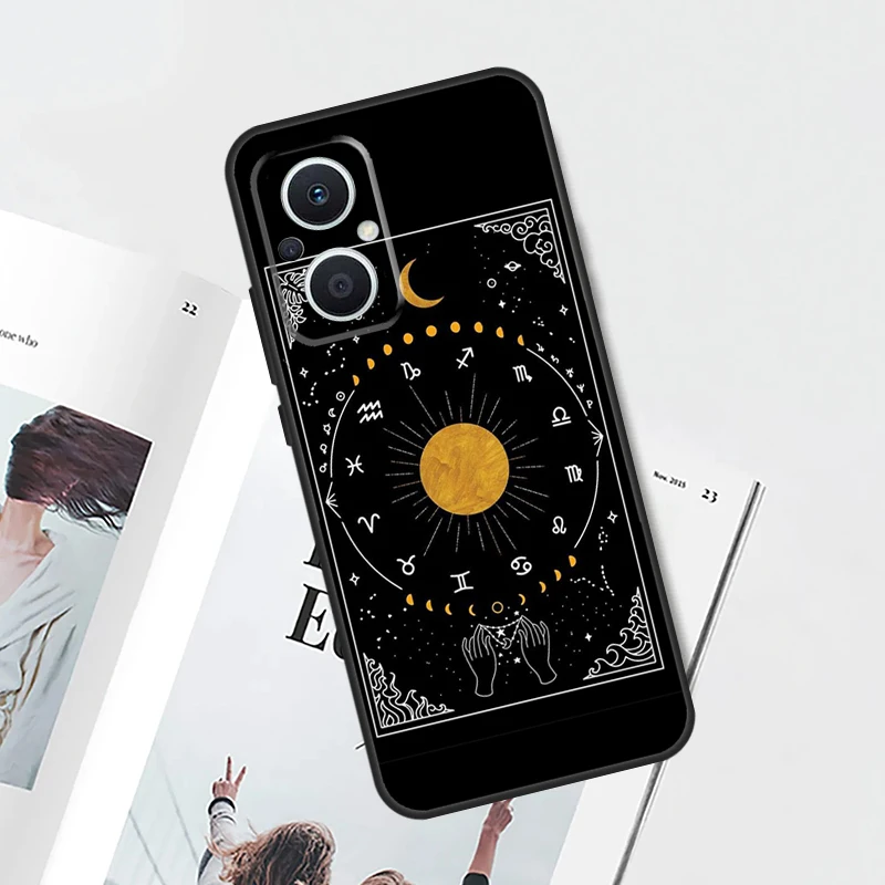 Witches Moon Tarot Phone Case - Mystical Design Protective Cover