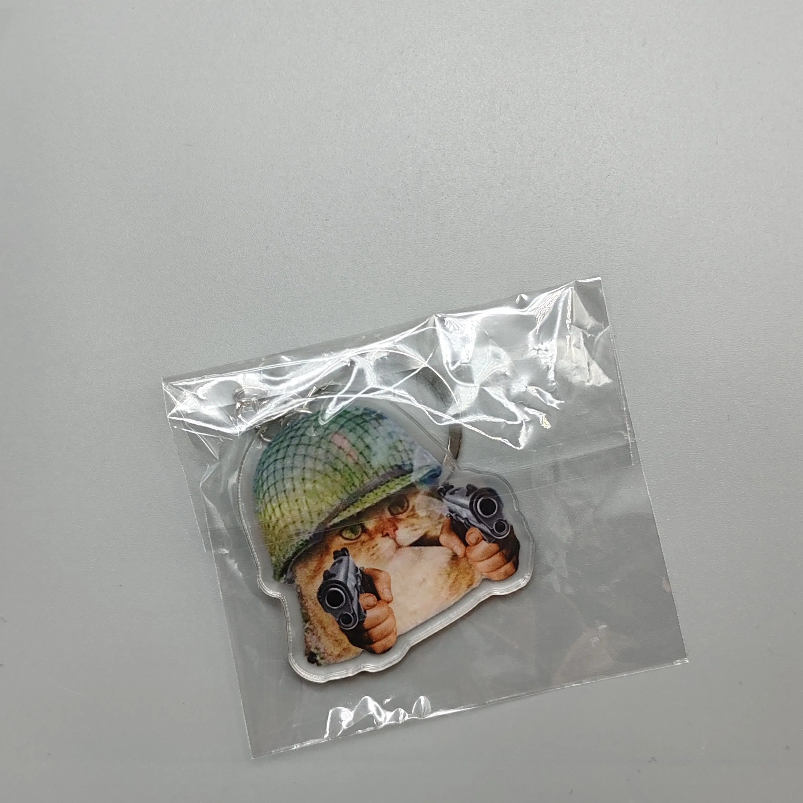 Key Chain Mobile Phone Charm Car Pendant Cute Cat Vomit Meme Dog With Red Mask Meme Black Cat Screaming Meme Cat In War Meme