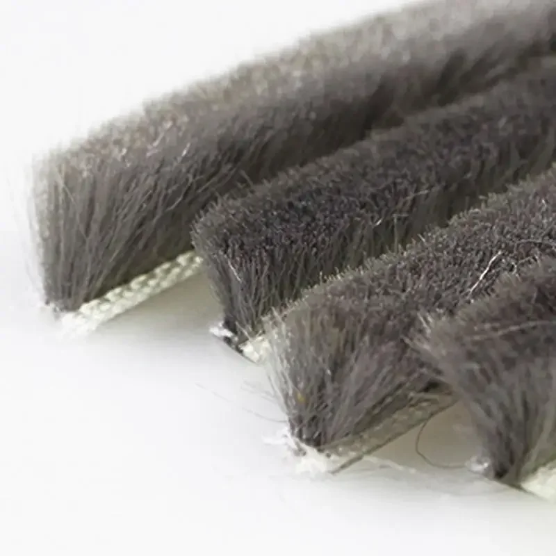Sliding Door Window Draught Excluder Brush Pile Seal Strip Weatherstrip 5mm*8mm door seal strip window seal strip sealing strip door weatherstripping