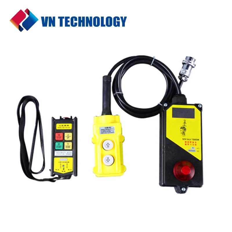 Wireless Remote Control Kit Electric Hoist Accessories for Electric Hoist Winch Wire and Remote Control Model YTK-X2S,V2S